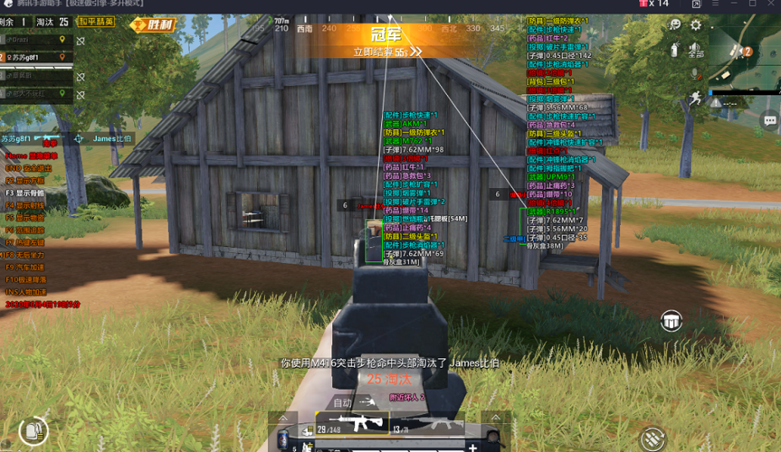 和平精英辅助【萝卜直装V1.0】人物透视 开镜开火自瞄 全枪无死角漏打 追踪扫车打鸟